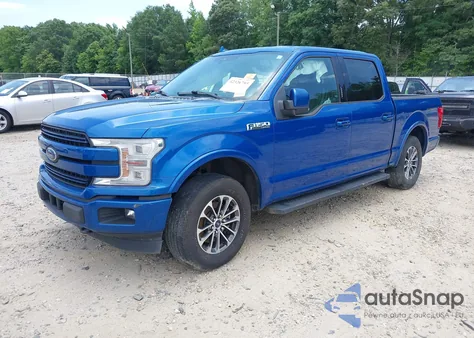 2018 Ford F-150 Lariat from USA, damaged, VIN 1FTEW1EP8JKC04826